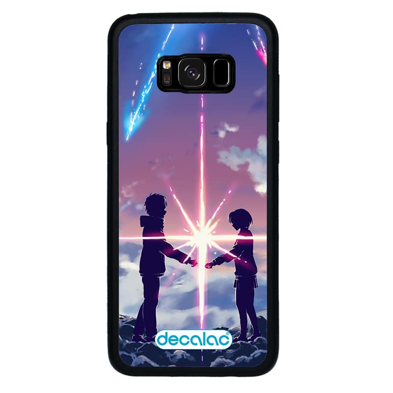 كفر جلاكسي اس 8 بلس بتصميم لحظه اللقاء انمي أسمك كفر جلاكسي اس 8 بلس بتصميم لحظه اللقاء انمي أسمك