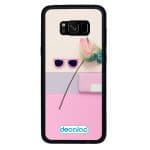 كفر جلاكسي اس 8 بلس بتصميم ورد مميز