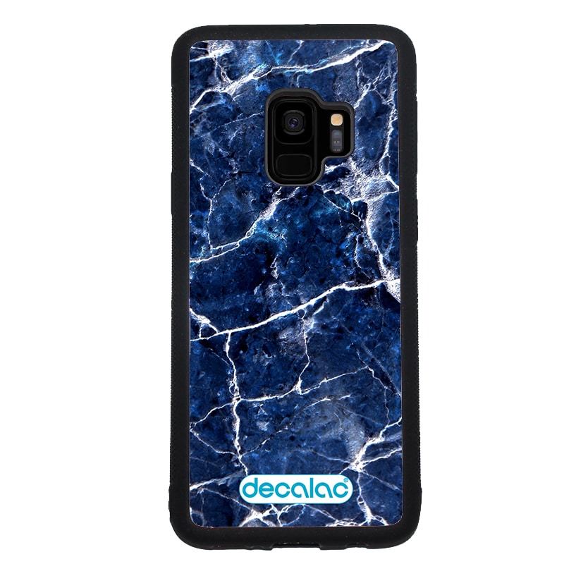 كفر جلاكسي اس 9 بتصميم أزرق وأبيض كفر جلاكسي اس 9 بتصميم أزرق وأبيض