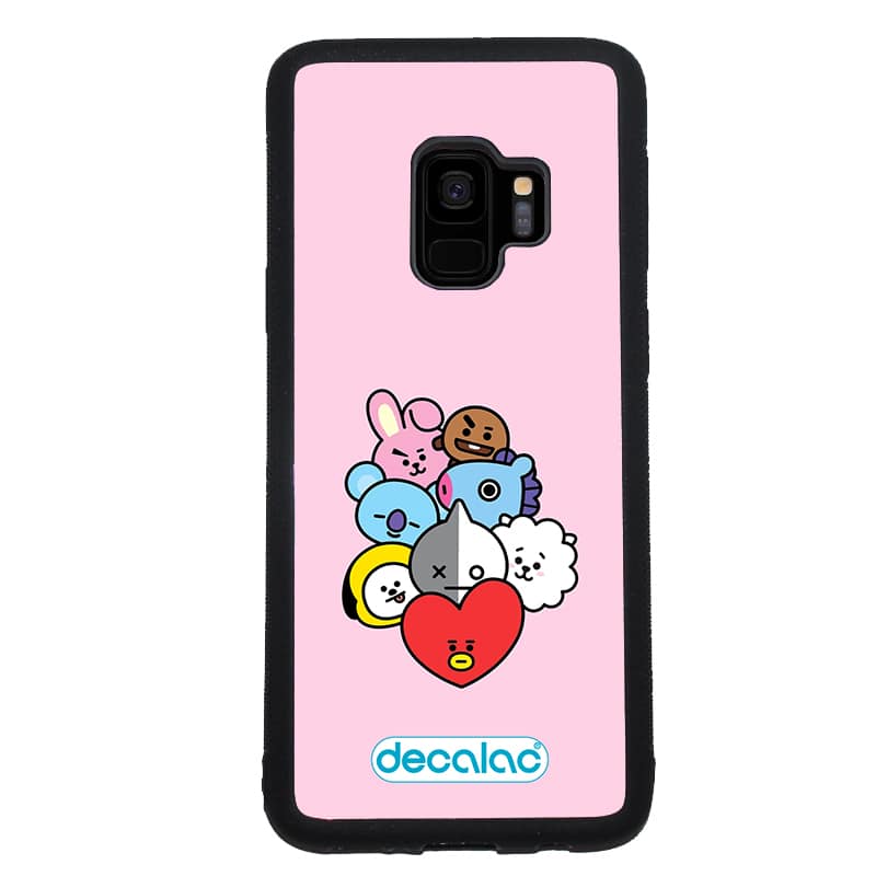 كفر جلاكسي اس 9 بتصميم بتس شخصيات BT21 كفر جلاكسي اس 9 بتصميم بتس شخصيات BT21