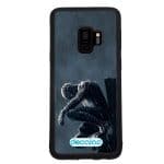 كفر جلاكسي اس 9 بتصميم سبايدر مان الاسود