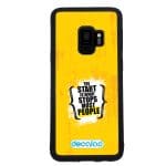 كفر جلاكسي اس 9 بتصميم عبارات انجليزية