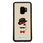 كفر جلاكسي اس 9 بتصميم قبعة وشوارب