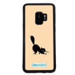 كفر جلاكسي اس 9 بتصميم قط اسود