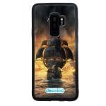 كفر جلاكسي اس 9 بلس بتصميم أساسنز كريد بلاك فلاغ