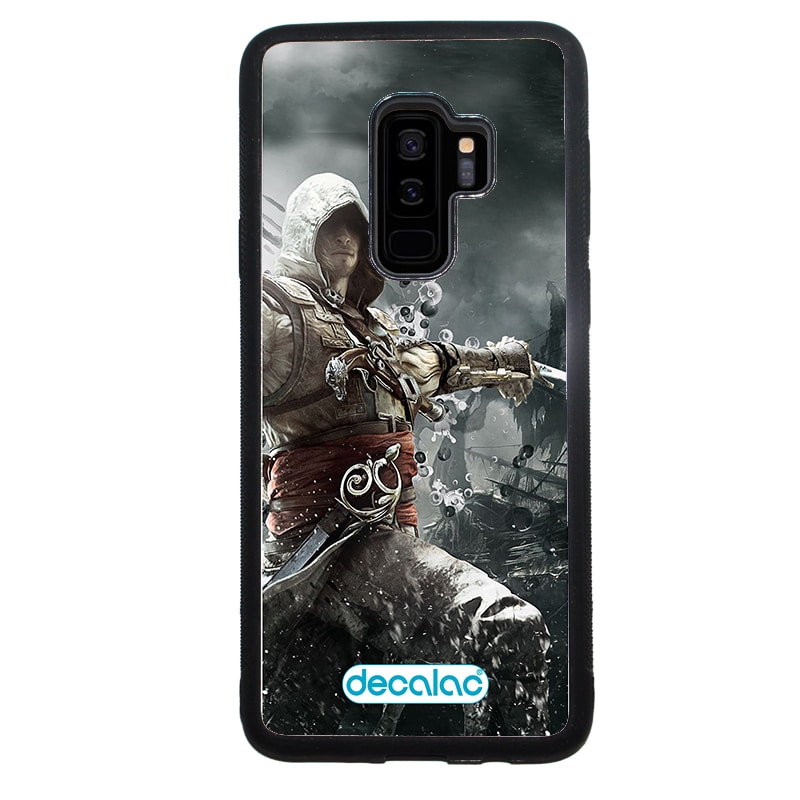 كفر جلاكسي اس 9 بلس بتصميم أساسنز كريد كفر جلاكسي اس 9 بلس بتصميم أساسنز كريد