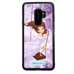 كفر جلاكسي اس 9 بلس بتصميم الاميرة بيلا بفستان لامع