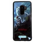 كفر جلاكسي اس 9 بلس بتصميم الاميرة مونونوكي مع ذئب