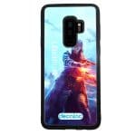 كفر جلاكسي اس 9 بلس بتصميم الفتاة المحاربة باتلفيلد 1