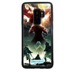 كفر جلاكسي اس 9 بلس بتصميم حرب عملاقان هجوم العمالقة