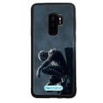 كفر جلاكسي اس 9 بلس بتصميم سبايدر مان الاسود