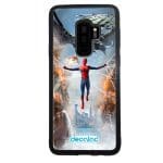 كفر جلاكسي اس 9 بلس بتصميم سبايدر مان ايرون مان