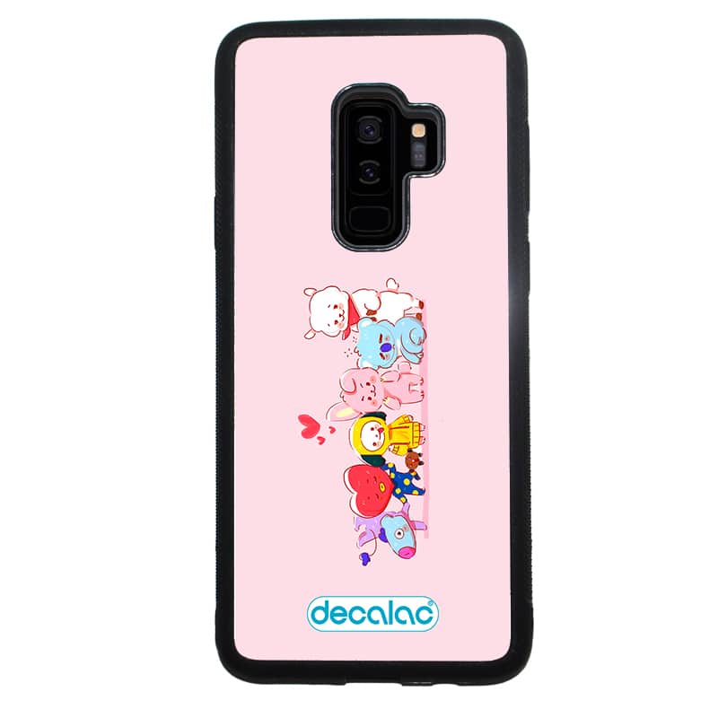 كفر جلاكسي اس 9 بلس بتصميم شخصيات BT21 المحبوبة كفر جلاكسي اس 9 بلس بتصميم شخصيات BT21 المحبوبة