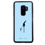 كفر جلاكسي اس 9 بلس بتصميم طائر أسود