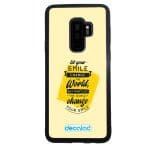 كفر جلاكسي اس 9 بلس بتصميم عبارات انجليزيه