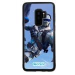 كفر جلاكسي اس 9 بلس بتصميم فورت نايت تسلق جبل جليدي