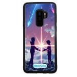 كفر جلاكسي اس 9 بلس بتصميم لحظه اللقاء انمي أسمك