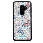 كفر جلاكسي اس 9 بلس بتصميم ورود وفراشات