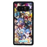 كفر نوت 8 بتصميم الشخصيات اللطيفه كل الانميات