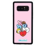 كفر نوت 8 بتصميم بتس شخصيات BT21