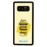 كفر نوت 8 بتصميم عبارات انجليزيه