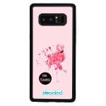 كفر نوت 8 بتصميم فلامنجو وردي