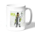 كوب قهوة بتصميم أبيكس ليجندز كريبتو