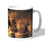 كوب قهوة بتصميم أساسنز كريد بلاك فلاغ