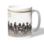 كوب قهوة بتصميم أساسنز كريد جميع الشخصيات