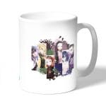 كوب قهوة بتصميم اصدقاء قاتل شيطان