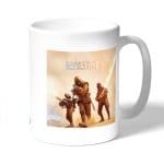 كوب قهوة بتصميم اطلاق النار باتلفيلد