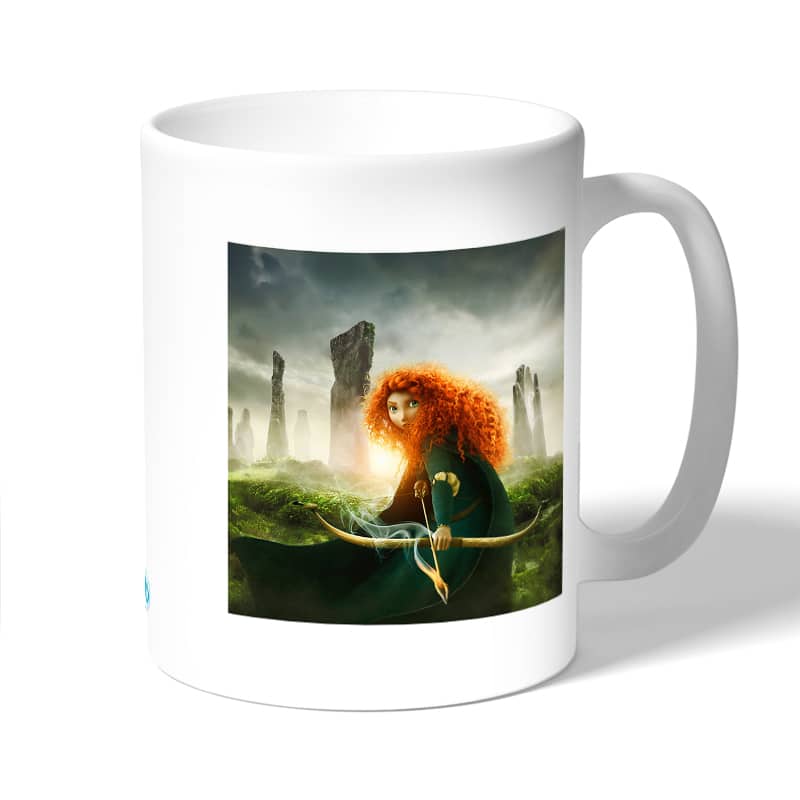 كوب قهوة بتصميم الأميرة صاحبة القوس والسهم كوب قهوة بتصميم الأميرة صاحبة القوس والسهم