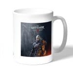 كوب قهوة بتصميم الامساك برؤوس الوحوش ذا ويتشر 3 وايلد هانت