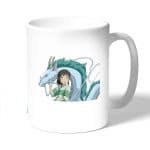 كوب قهوة بتصميم انمي المخطوفة