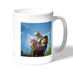 كوب قهوة بتصميم ثانوس فورتنايت