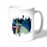 كوب قهوة بتصميم جاري توتورو والطفله