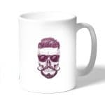 كوب قهوة بتصميم جمجمه انيقه