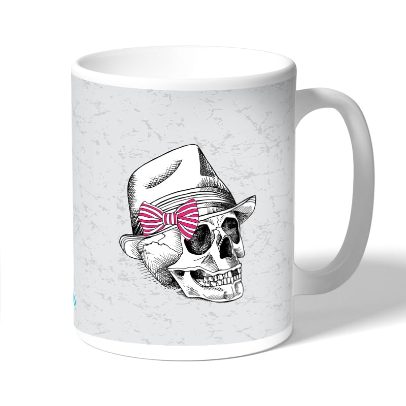 كوب قهوة بتصميم جمجمه بقبعه كوب قهوة بتصميم جمجمه بقبعه