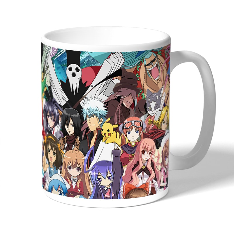 كوب قهوة بتصميم جنون الانميات كوب قهوة بتصميم جنون الانميات