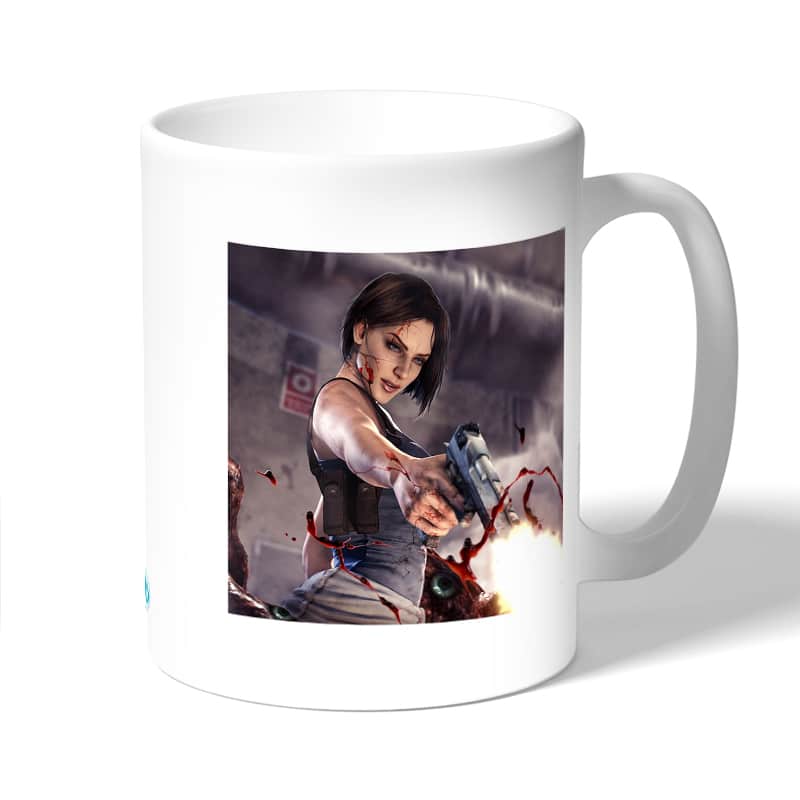 كوب قهوة بتصميم جيل فالنتاين اطلاق النار رزدنت ايفل 3 كوب قهوة بتصميم جيل فالنتاين اطلاق النار رزدنت ايفل 3