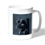 كوب قهوة بتصميم سبايدر مان الاسود