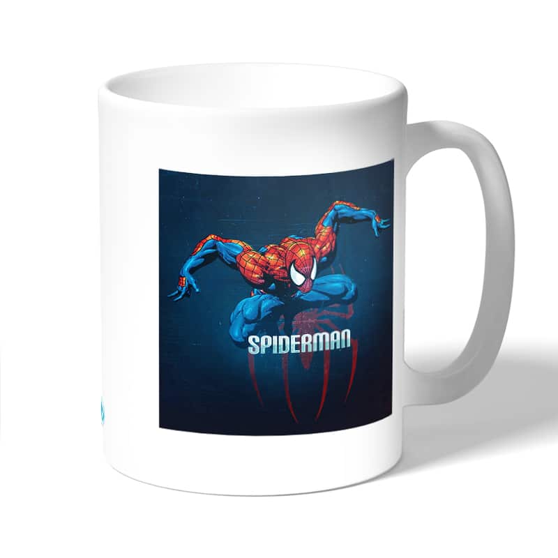 كوب قهوة بتصميم سبايدر مان الرائع كوب قهوة بتصميم سبايدر مان الرائع