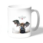 كوب قهوة بتصميم صياد وحوش ذا ويتشر