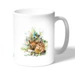 كوب قهوة بتصميم غزال صغير