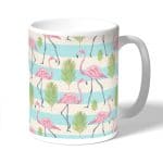 كوب قهوة بتصميم فلامنغو الاستوائية