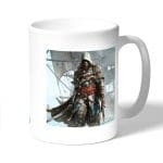 كوب قهوة بتصميم قتال مع القراصنه أساسنز كريد