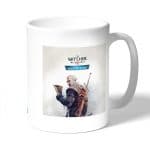 كوب قهوة بتصميم قضاء على الوحوش ذا ويتشر