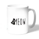 كوب قهوة بتصميم قطه لطيفه