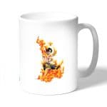 كوب قهوة بتصميم قوة إيس من ون بيس