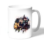 كوب قهوة بتصميم قوة شخصيات قاتل الشياطين